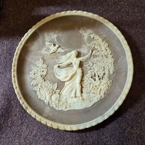 Skylark Collector Plate By Gayle Brighr Appleby Incolay Studios CA